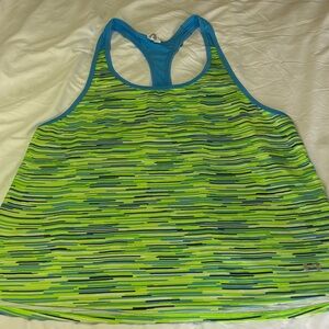 Under Vibrant Striped Racerback Tank Top